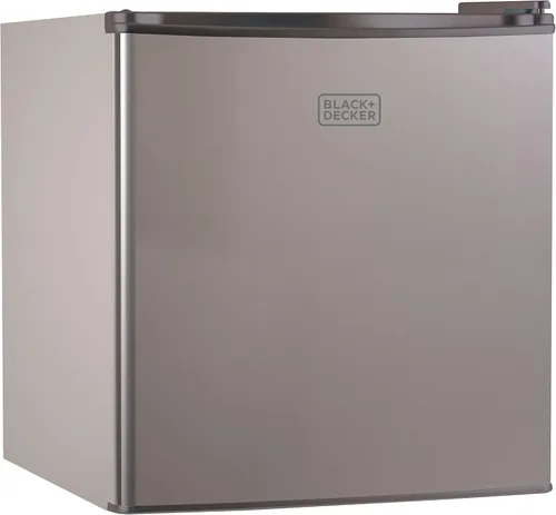 Vista 2 de BLACK+DECKER BCRK17V Refrigerador compacto Energy Star Mini refrigerador de una sola puerta con congelador y COMFEE' EM720CPL-PMB Horno microondas