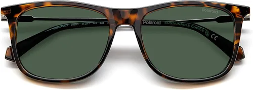 Vista 4 de Polaroid Gafas de sol modernas estándar, 086Uc Havana, 55