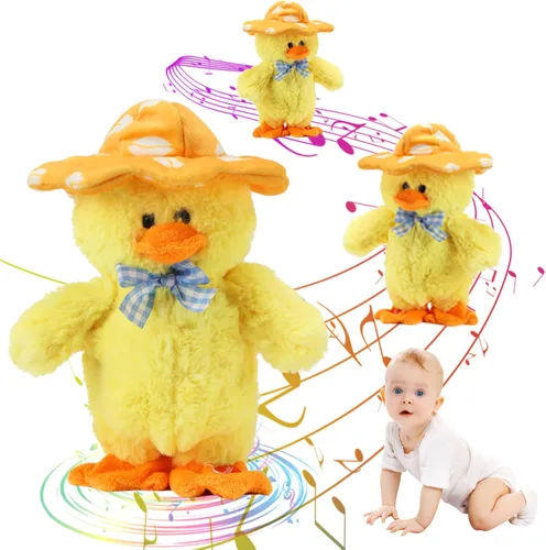 Vista 8 de Juguete para bebé de cactus bailando y cantando, repite lo que dices con volumen ajustable, juguete sensorial interactivo iluminado para la hora