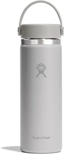 Vista 36 de Hydro Flask Botella de agua – Acero inoxidable aislado – Tapa flexible de boca ancha, antiderrames, a prueba de fugas y recargable en agave de 20
