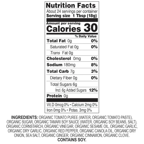 Vista 3 de Asian Fusion Salsa General Tso, 15 onzas, sin OMG, certificado orgánico, Kosher y sin gluten (paquete de 6)