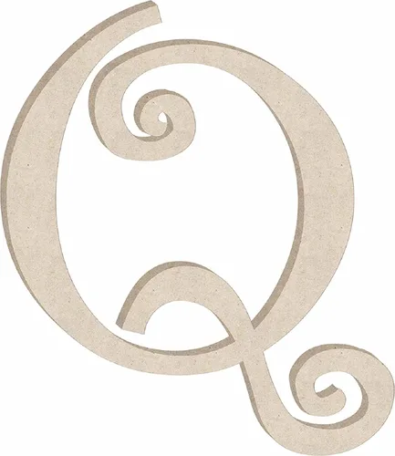 Vista 7 de Pequeña letra de madera de 2 pulgadas con forma de letra L para manualidades, decoración de letras sin terminar del alfabeto para niña, forma ABC
