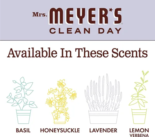 Vista 6 de Mrs. Meyer's Clean Day - Ambientador - Lavanda, 8 onzas líquidas (paquete de 6)