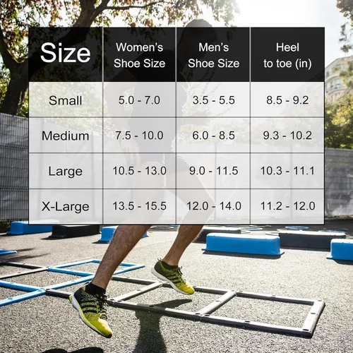 Vista 2 de CWVLC - Calcetines deportivos, hasta el tobillo, de compresión, acolchados, unisex, paquete variado
