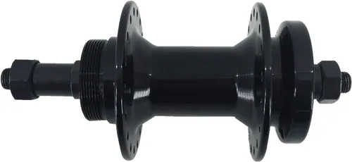 Vista 8 de Parte de rueda de bicicleta cubo de bicicleta, cubo de bicicleta 3/8 x 14G x 36 H x 3.937 in x 5.354 in, liberación rápida, aluminio, un par, 4.29