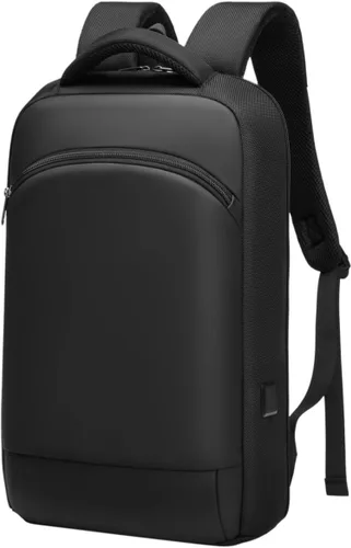 Mochila delgada para computadora portátil de 15.6 pulgadas para hombre, mochila de viaje pequeña, ligera, impermeable, antirrobo, bolsa de