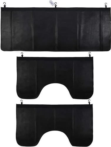 Vista 8 de RUPSE 3 protectores de guardabarros para mecánicos, alfombrillas de cuero de microfibra para guardabarros de automóvil, alfombrilla protectora