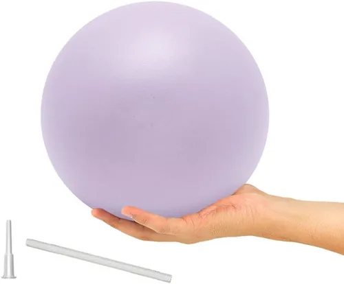 Vista 15 de Pelota de Ejercicio de Pilates de 9 Pulgadas Mini Pelota de Ejercicio para Barra, Yoga, Estabilidad, Entrenamiento en Gimnasio Bolas