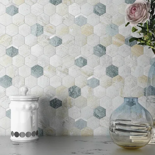 Vista 8 de VAOVI Azulejo de Protección contra Salpicaduras Despegar y Pegar, Azulejo de Protección contra Salpicaduras para Cocina Despegar y Pegar Paneles