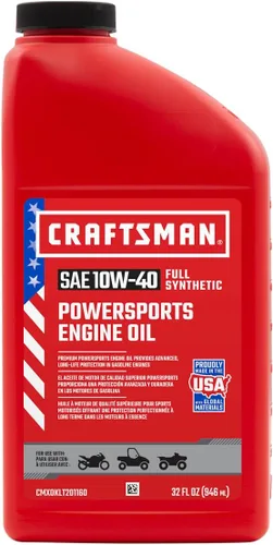 Vista 2 de CRAFTSMAN Kit de cambio de aceite compatible con Suzuki C90C90T Boulevard 10W-40 Full Synthetic En el kit 3.5 cuartos de aceite, 1 filtro, 1