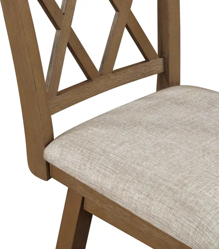 Vista 5 de Home Brookline - Taburete giratorio de bar con mecanismo de giro de 360°, taburetes rústicos de granja para encimera de cocina con cojín, altura