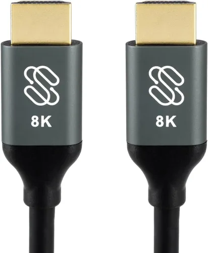 Vista 2 de Sewell Cable HDMI 2.1 8K de 15 pies, 4K 120Hz, 48Gbps, compatible con Xbox Series X y PlayStation 5, eARC, HDR y Dolby Vision (15)