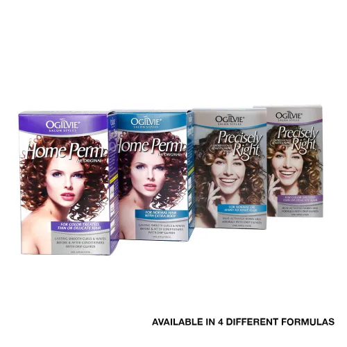 Vista 5 de Ogilvie Salon Styles Home Perm The Original – Para cabello teñido fino, o delicado, 1 aplicación