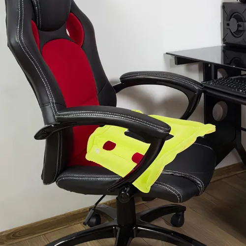 Vista 4 de Almohadas de sofá, almohadas de dona, cojín inflable para coxis, almohadilla antidecúbito para hemorroides, úlceras de cama, almohada verde