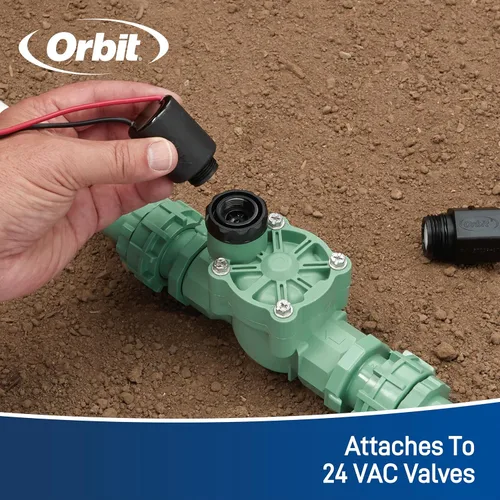 Vista 5 de Orbit 57865 Controlador de aspersor de agua para exterior con batería