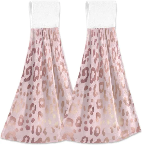 Vista 11 de STAYTOP Juego de 2 toallas de mano de mariposa morada y torre Eiffel, suaves y de rápida absorción, toallas colgantes o calcomanías mágicas