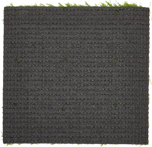 Vista 7 de Juvale Azulejos de césped artificial – Alfombra de césped con respaldo de agarre – Cuadrados de césped para interiores y exteriores – Decoración