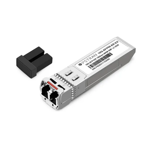 Vista 37 de 10GBASE-LR SFP+ Módulo Transceptor Óptico, 1310nm, 6.2 mi, DDM, Duplex LC SMF, 10 unidades, Gris, Sólido