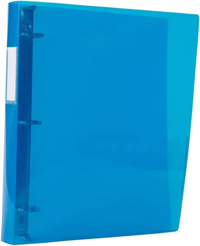 Vista 4 de Filexec Products 50471-6223 - Carpeta de anillas de 1.5 pulgadas, translúcida, paquete de 6