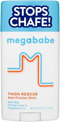 Megababe Barra antirozaduras para rescate de muslos | Previene rozaduras e irritación de la piel | Muslos, brazos, líneas de sostén y más