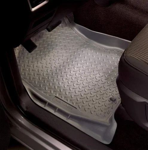 Vista 2 de Husky Liners Serie Classic Style Jeep Wrangler 1997-2006 Revestimientos de piso delantero, marrón 31733