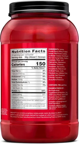 Vista 22 de BSN SYNTHA-6 - Proteína aislada en polvo, proteína de mantequilla de maní en polvo con aislado de proteína de suero, aislado de proteína de leche