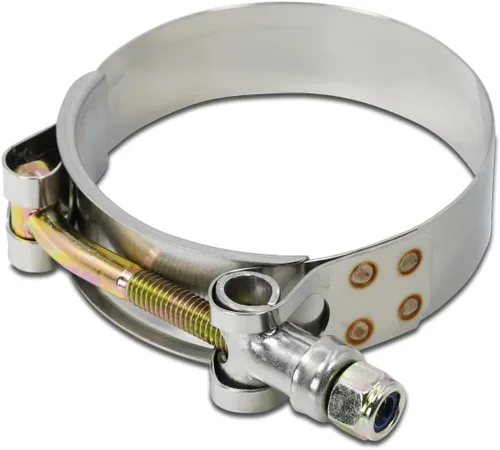 Vista 6 de Abrazadera de perno en T de 6 pulgadas PPE 515600550 para manguera de identificación de 5.5 pulgadas, rango de 5.787-6.102 in