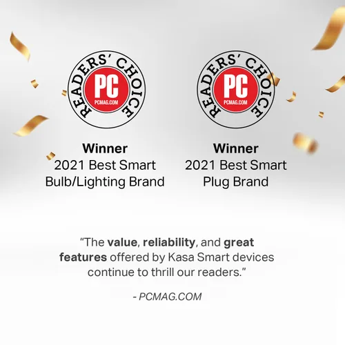Vista 3 de Kasa Smart Enchufe Mini de 15 A, compatible con Apple HomeKit, toma inteligente que funciona con Siri, Alexa y Google Home, certificado UL, control