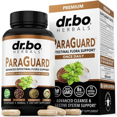 ParaGuard Cleanse Píldoras de Desintoxicación - Suplemento de Fórmula de Protección Intestinal con Píldoras de Nogal Negro, Ajenjo, Clavo y Orégano