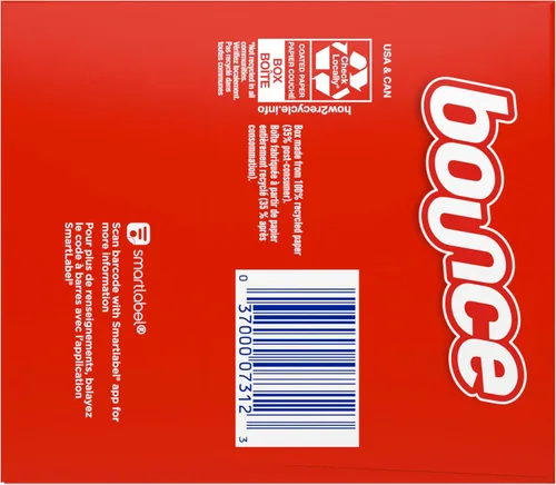 Vista 11 de Bounce Hojas suavizantes de tela, aroma fresco al aire libre, 240