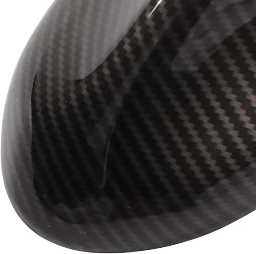 Vista 6 de Fydun Antena de coche de tiburón forma de aleta cubierta de fibra de carbono 6.890 in largo techo cubierta aérea reemplazo para Giulia 952 2015+