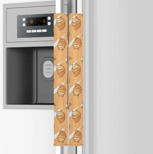 Vista 7 de Juego de 2 fundas para manija de puerta de refrigerador
