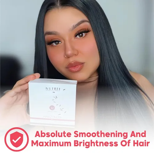 Vista 8 de Tratamiento capilar con queratina brasileña One Step Yaxaliss Protein Tratamiento capilar sin formaldehído Fortalecimiento del cabello Alisado