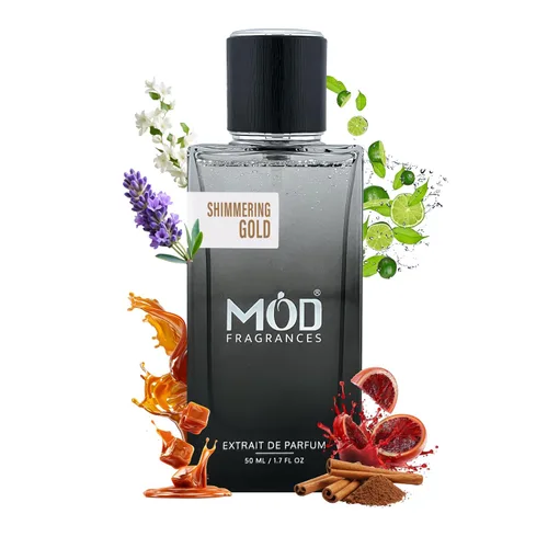 Vista 2 de Fragancias Mod Perfume De Oro Brillante Para Las Mujeres Fragancia Floral Larga Duración Extrait De Parfum 1.7 fl oz