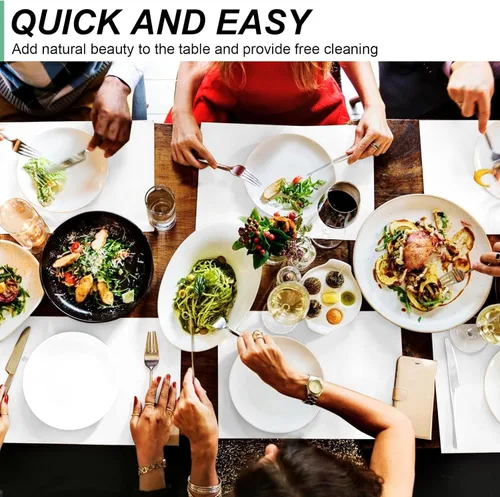 Vista 4 de Phinus Rollo de papel artesanal de 15 x 354 pulgadas, rollo de papel kraft de grado industrial, rollo de papel de caballete blanco para niños