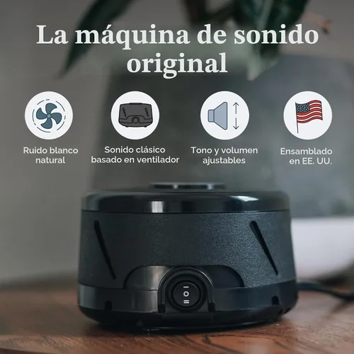 Vista 2 de Marpac, máquina de sonido de ruido todo natural, M1DSUSBK, Paquete de 1, Negro, 1