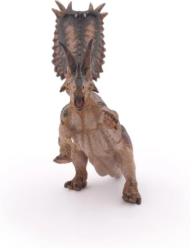 Vista 3 de Papo - Figura realista de dinosaurio Pentaceratops - A partir de 3 años - Colección de dinosaurios - Juego educativo de dinosaurio herbívoro