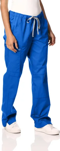 Vista 15 de WonderWink, pantalones elásticos resistentes para mujer de Wonderwork, talla petite plus Negro