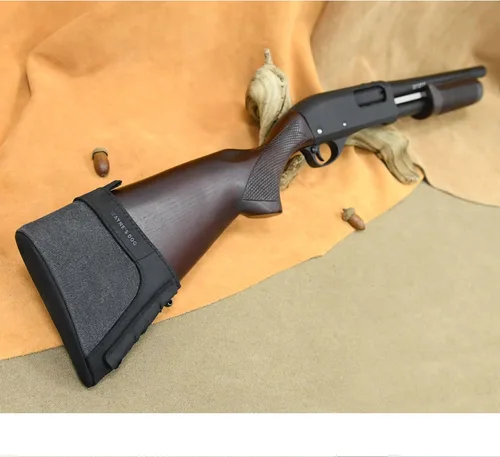Vista 5 de WAYNE'S DOG Cuero genuino resbalón en la almohadilla de retroceso extensión de culata para escopetas rifles caza tiro