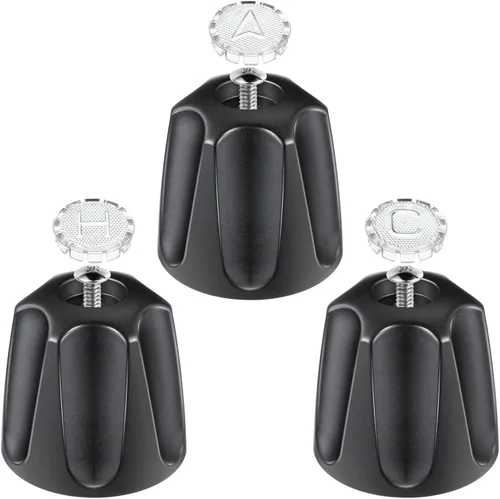 Vista 9 de Dreyoo Pomo de ducha de metal de 3 piezas de repuesto compatible con Price/Pfister Verve Tub Shower - Kit de remodelación de mango de grifo
