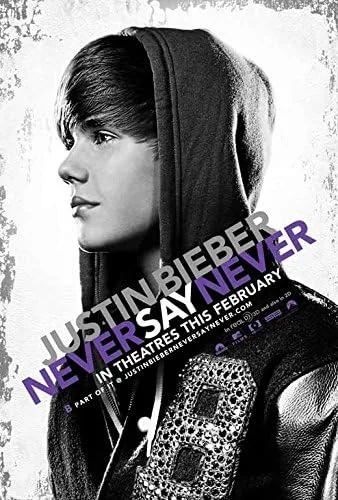 : de Justin Bieber Never Say Never Póster Película (27 x 40 inches – 69 cm x 102 cm) (2011) (estilo B)