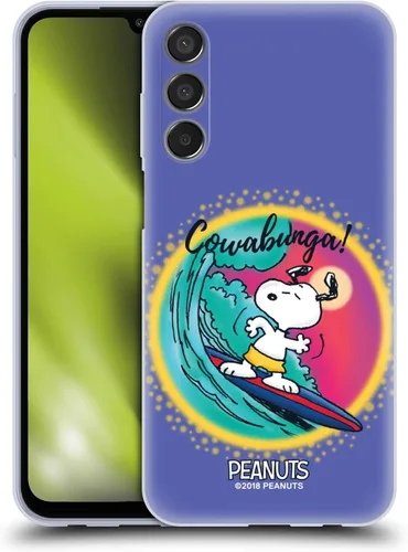Vista 374 de Head Case Designs Officially Licensed Peanuts Beach Surf Snoopy Boardwalk Airbrush Gel Case [Military Grade Protection] Compatible with Google Pixel