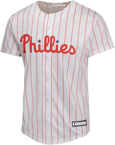 Vista 2 de Outerstuff Bryce Harper Philadelphia Phillies MLB - Camiseta de jugador casero para niños de 8 a 20 años, color blanco