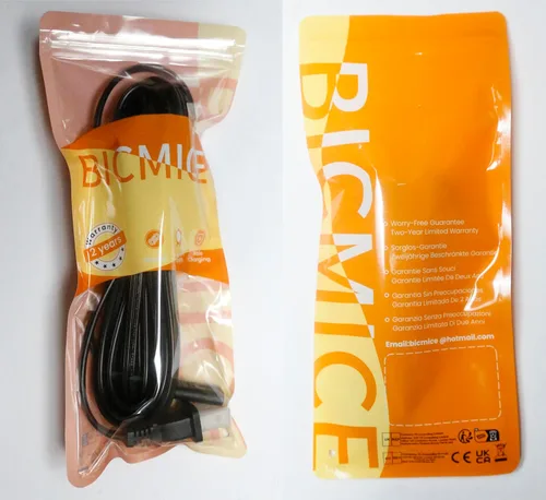 Vista 9 de Cable de alimentación de CA de 15 pies para PS5 PS4 PS3, Xbox One SX, Samsung TCL Roku Apple Toshiba Insignia LED LCD Smart TV, 2 clavijas