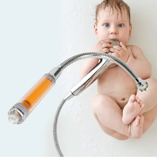 Vista 7 de VCF-50V Filtro de ducha en línea ultra compacto de vitamina C también conocido como SUF-50V