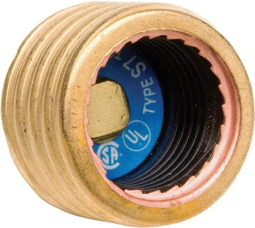 Vista 4 de Bussmann SA-15 - Adaptador de fusible Fustat con base Edison de circuito de motor único de 15 amperios, paquete de 4