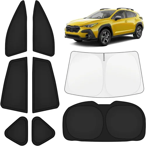 Vista 48 de KUST Parasol para parabrisas para Volkswagen VW Taos 2022-2025 2026, accesorios para ventana, protector de visera solar, plegable, bloquea los rayos