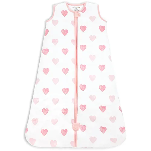 Vista 17 de Mama Cheetah Saco de dormir para bebé de 0.5 TOG, Manta Vestible de Algodón Orgánico para Bebé con Cremallera Bidireccional, Saco de Dormir