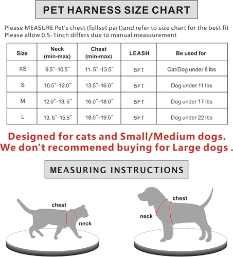 Vista 2 de Juego de arnés y correa para perro, arnés sin tirones para perro, ajustable y reflectante de tela de malla acolchada, chaleco para perros y gatos