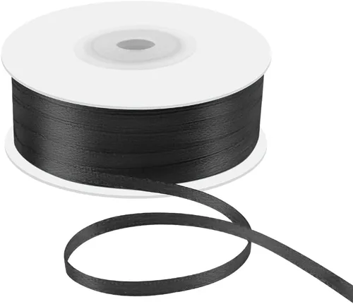 Vista 17 de Cinta de satén de 5/8" x 100 yardas - Cinta de seda naranja otoñal con carrete - Ideal para envolver regalos, ramos florales, manualidades